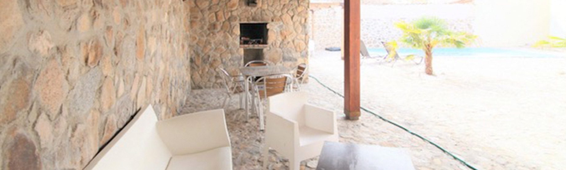 Living room with a perfect view